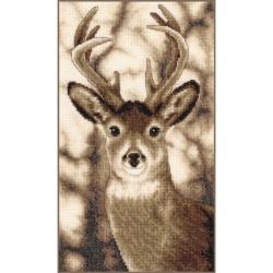 Cerf • Kit point de croix - Vervaco