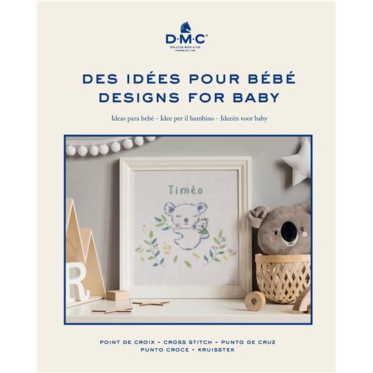 Livret Idées à broder pour Bébé "Koala"- DMC