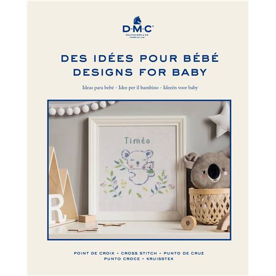 Livret Idées à broder pour Bébé "Koala"- DMC