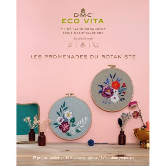 Livret Eco Vita Laine Organique "Les Promenades du Botaniste" - DMC