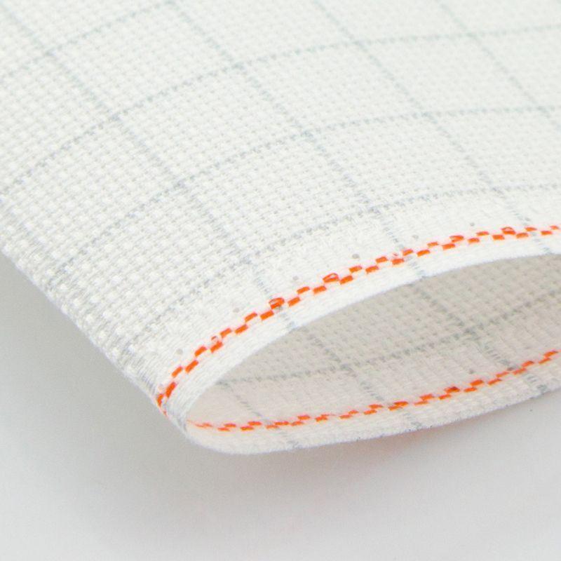 Toile Aïda 7 à broder pré-marquée- Easy Count - Zweigart 