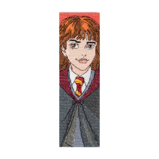 Hermione - Kit marque-pages point de croix Harry Potter - DMC
