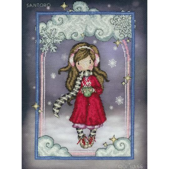 Snowflake Kisses - Kit Gorjuss par Bothy Threads