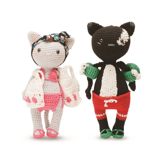 Roxy & Hugo- Kit Crochet Amigurumi - DMC