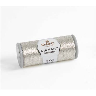 Fil à Broder DMC Diamant Grandé G168 - Argent Clair