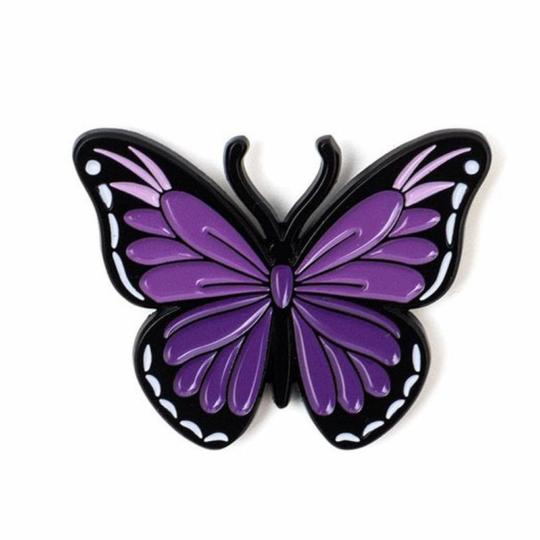 Porte-aiguilles aimanté - Purple Wings - LETISTITCH