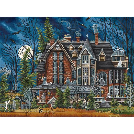 La Maison hantée - Kit point de croix - LETISTITCH