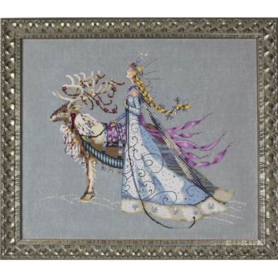 The Snow Queen - Fiche point de croix - Mirabilia