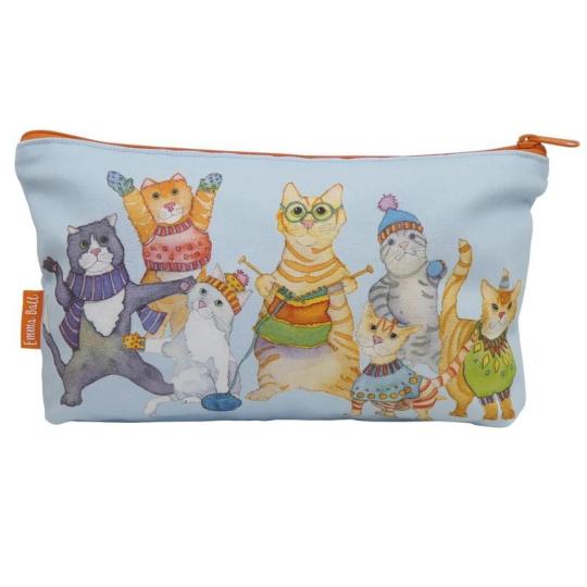 Trousse Zippée "Kittens in Mittens" – Emma Ball