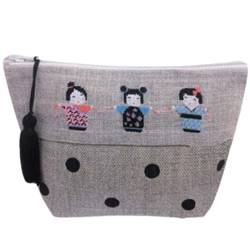 Kit Broderie Point De Croix Paysage Japonais Sakura - Kit Complet 40x50cm Pour Débutants Et Adultes