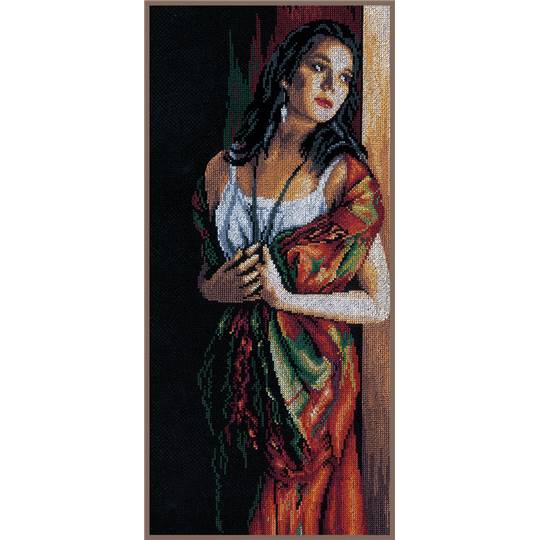 Femme - Kit point de croix - Lanarte