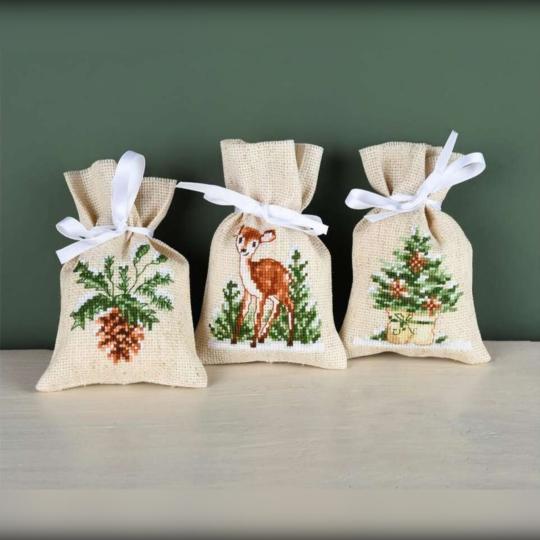 Kit Sachet Senteur Hiver lot de 3 - Vervaco