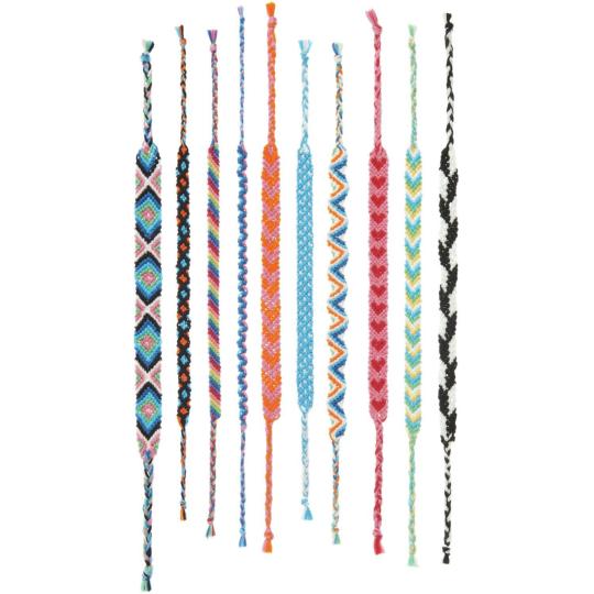 Kit de bracelets d’amitié DIY – Classic Colours