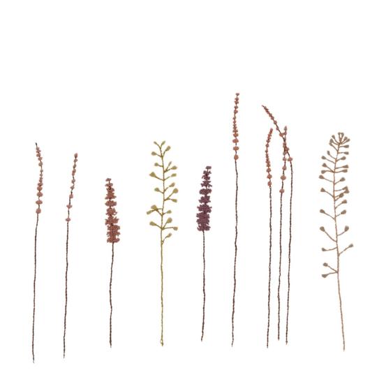 Herbes XL – Kit Stick & Stitch motifs solubles Rico Design