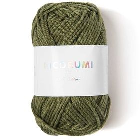 Fil de Coton à crocheter Ricorumi - Vert Olive