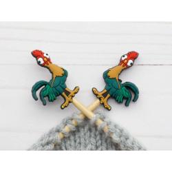 2 Protège-pointes pour Aiguilles et Crochets - Coq