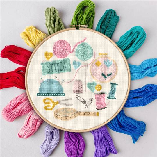 Stitch - Kit point de croix débutant - Bothy Threads
