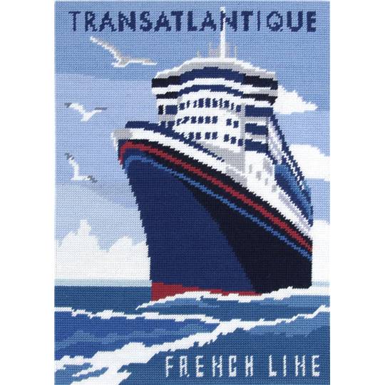 Transatlantique - Canevas Pénélope - DMC
