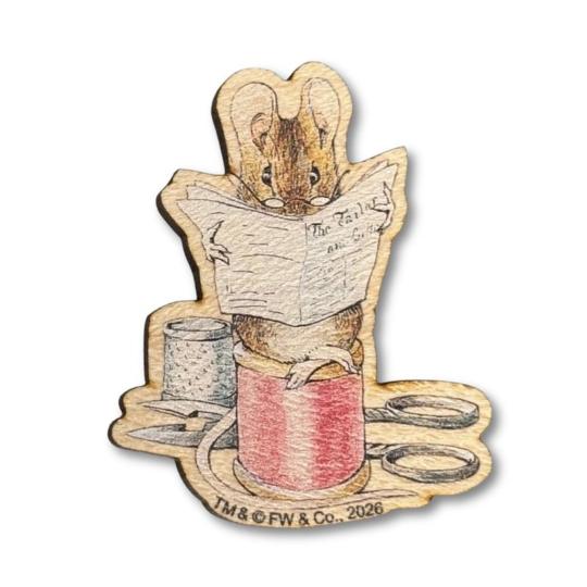 Porte-aiguilles aimanté – Beatrix Potter – Tailleur de Gloucester 