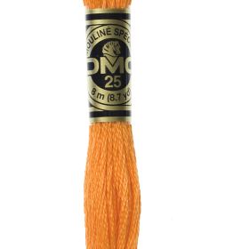 Fil à broder mouliné DMC coloris 740 Orange