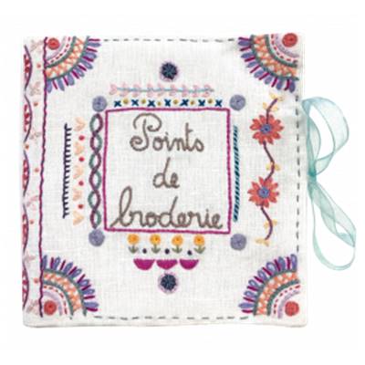 Points de broderie - Spécial débutant -13x13cm - kit Un Chat dans l'Aiguille