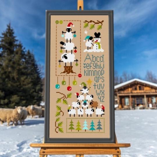 Histoires de Moutons en Hiver 3 - Fiche  Jardin Privé