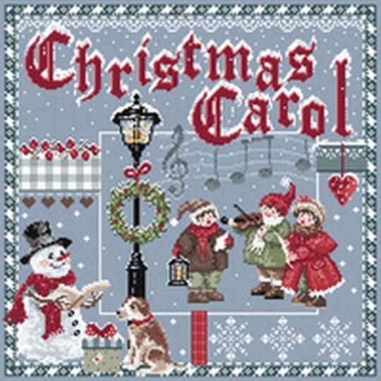 Christmas Carol - Fiche Point de Croix - Madame La Fée