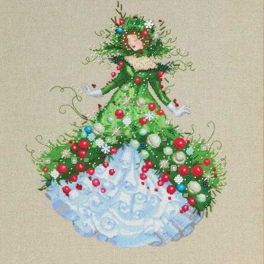 Merry Merry  - Fiche point de croix - Mirabilia