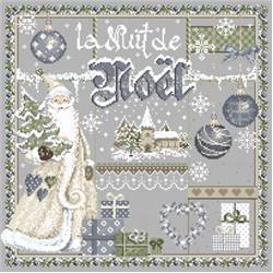 La Nuit de Noël - Fiche Point de Croix - Madame La Fée
