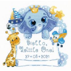 Bonjour petit Garçon - Kit naissance - Riolis