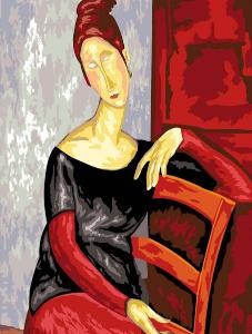 Jeanne Modigliani - Canevas pénélope - SEG de Paris