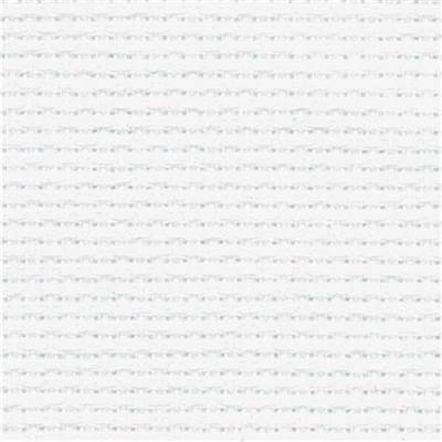 Toile Aïda 5.5 pts coloris blanc laize 150 cm