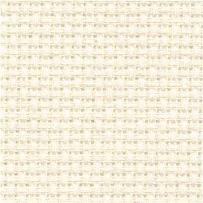 Toile Aïda 5.5 pts coloris crème laize 150 cm