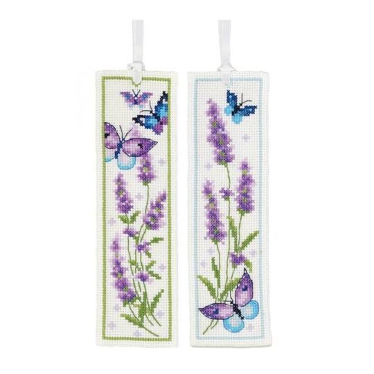 Kit Marque-Pages Lavande et Papillons (lot de 2)  - Vervaco