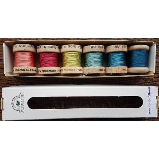 Pack 6 nuances Soie Perlée Au Ver à Soie - 18 ème