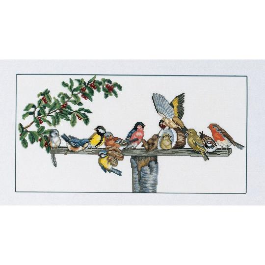 Oiseaux – Kit point de croix Eva Rosenstand