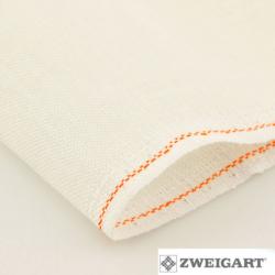 Toile lin 12,6 fils Belfast Zweigart - Blanc Cassé (101)