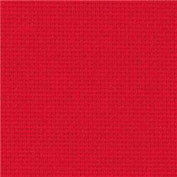 Toile Aïda 5.5 à broder Zweigart - Rouge - 10 x 110 cm