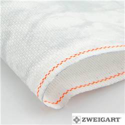 Toile Aida 25 Fils Blanc Mouldmaster 39x45cm - Tissu Broderie Point De Croix 100% Coton
