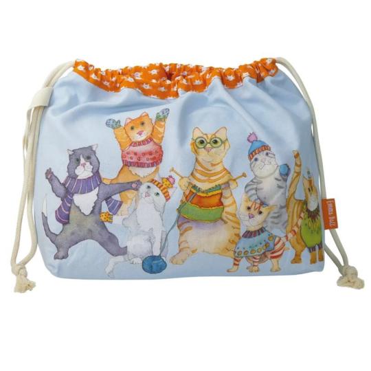 Sac à Tricot Cordon "Kittens in Mittens" – Emma Ball
