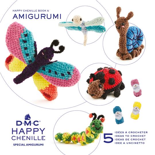 Livret Idées Crochet Happy Chenille Amigurumi N°5 - DMC