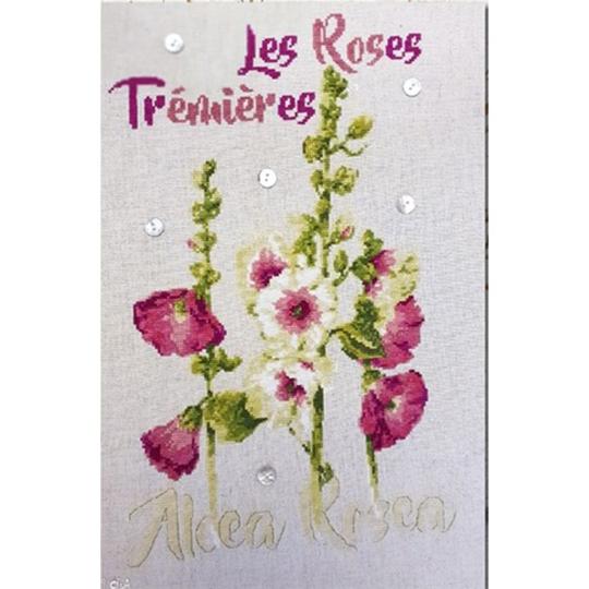 Les Roses Trémières - Fiche  Isabelle Vautier