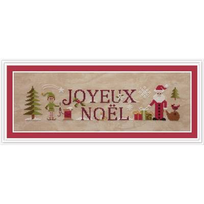 Joyeux Noël fiche Jardin Privé FT74 - Univers Broderie