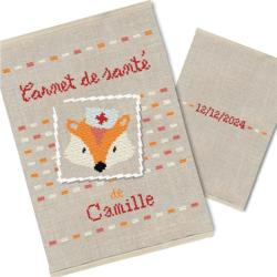 Protège carnet de santé RENARD - Kit Lilipoints