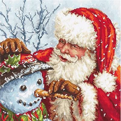 Santa Claus and Snowman - Kit Noël LETISTITCH