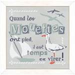 Quand les mouettes...Fiche point de croix A014 - Lilipoints