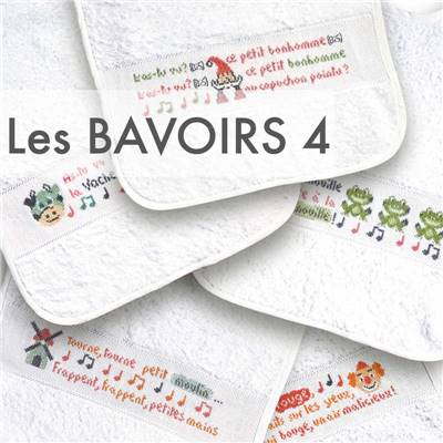 Les Bavoirs 4 - Fiche point de croix B030 - Lilipoints