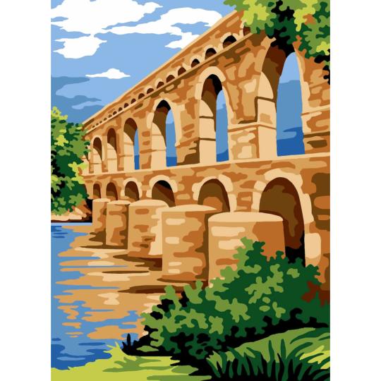 Canevas Pénélope Pont du Gard - Margot de Paris