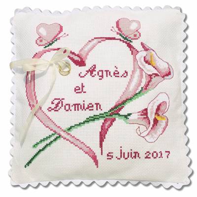 Kit Coussin à broder Mariage - Princesse