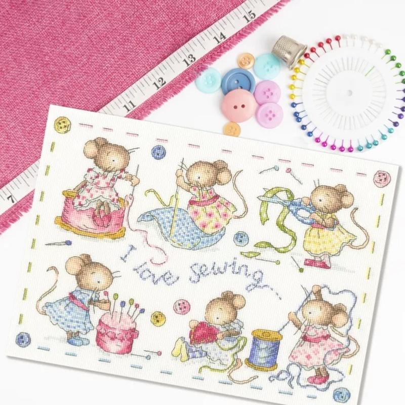 Bothy Threads Kit De Broderie Au Point De Croix Compté Sceau D'approbation